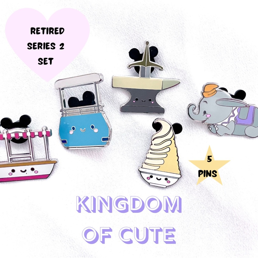 Disney Kingdom of Cute Series 2 Pins